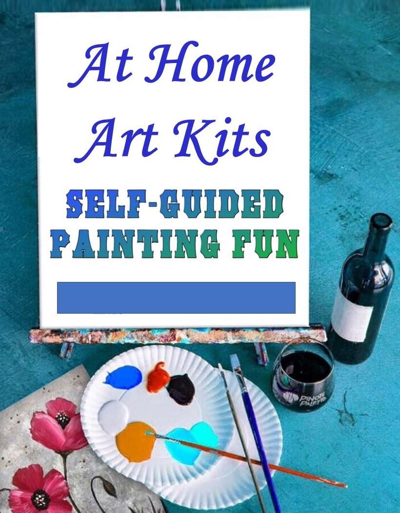 Take Home Paint Kit with Printed Instruction. Click Here For More!